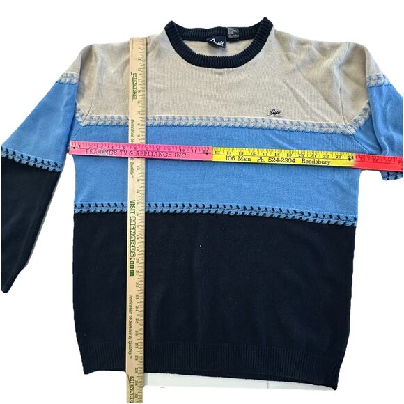 Enyce Jumper Sweater Men’s XL Long Sleeve Hip Hop Urban Vtg 90s Y2K colorblock - Picture 6 of 9